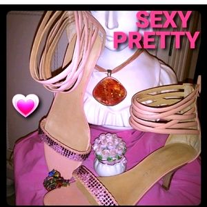 👠Light pink sandals💝